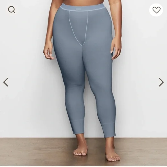 Skims Cotton Rib Legging. Size XXS. - Picture 6 of 10